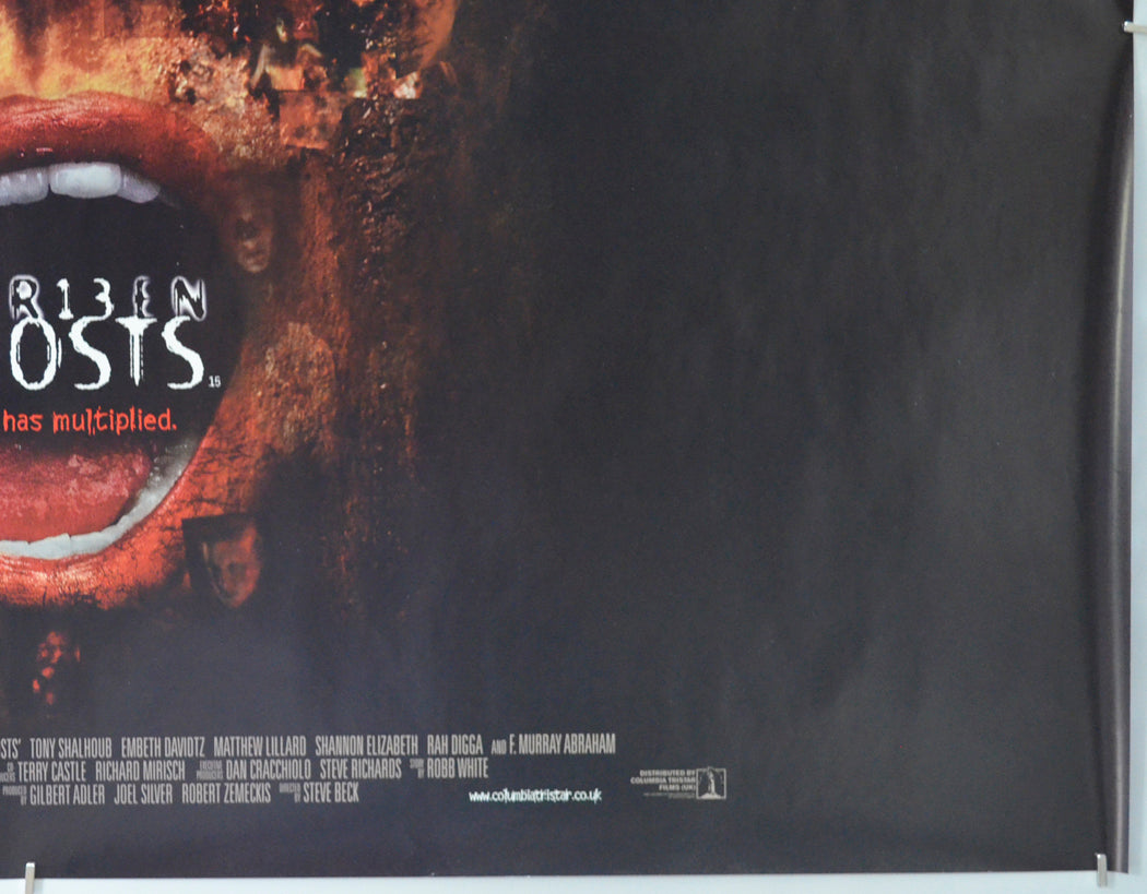 THIRTEEN GHOSTS (Bottom Right) Cinema Quad Movie Poster 