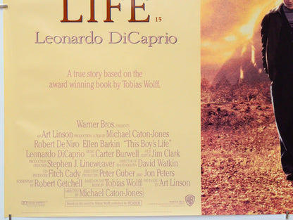 This Boy's Life (Bottom Left) Cinema Quad Movie Poster 