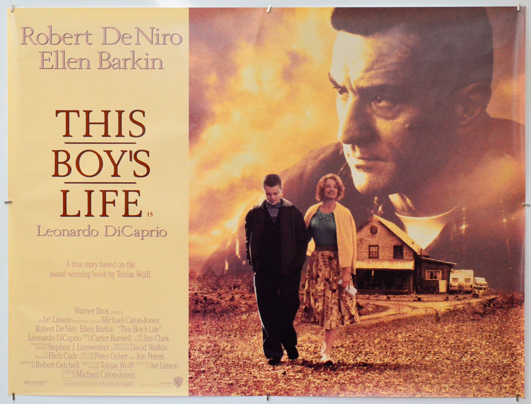 This Boy's Life - Original Quad Poster - Film Poster - Movie Poster