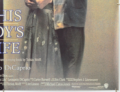 This Boy's Life (Bottom Right) Cinema Quad Movie Poster 