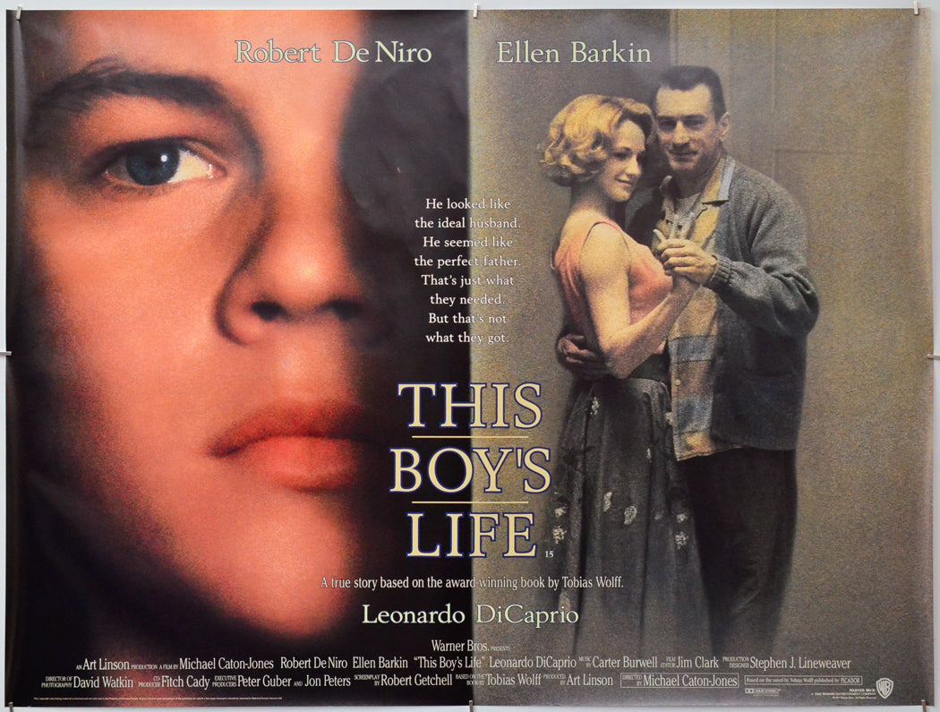 This Boy's Life - Original Quad Poster - Film Poster - Movie Poster