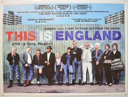 This Is England Original Quad Poster - Film Poster - Movie Poster