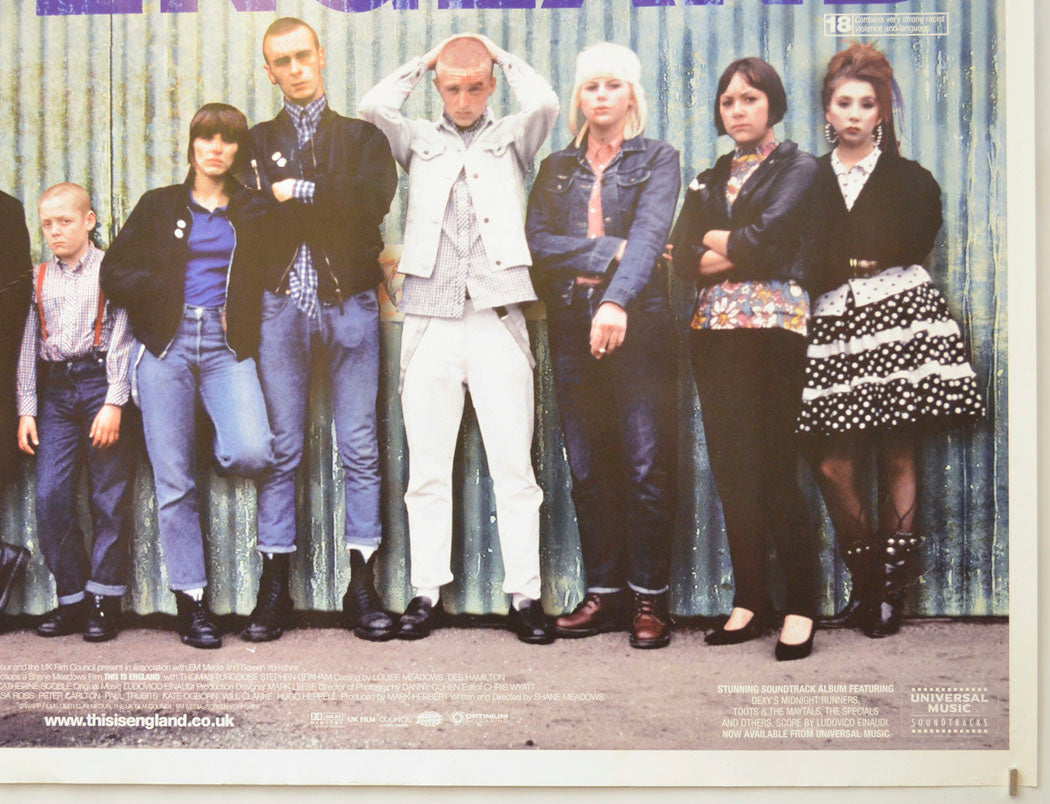 THIS IS ENGLAND (Bottom Right) Cinema Quad Movie Poster 