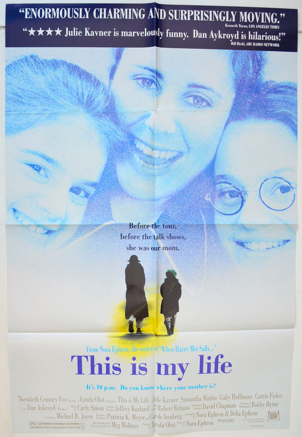 This Is My Life Original One Sheet Poster - Movie Poster