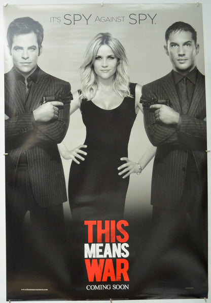 This Means War - Original One Sheet Poster - Film Poster - Movie Poster 