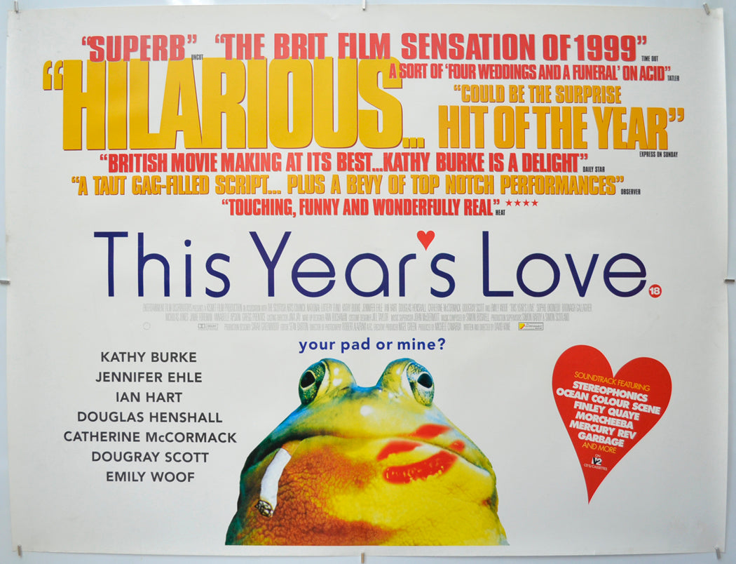 This Years Love Original Quad Poster - Film Poster - Movie Poster