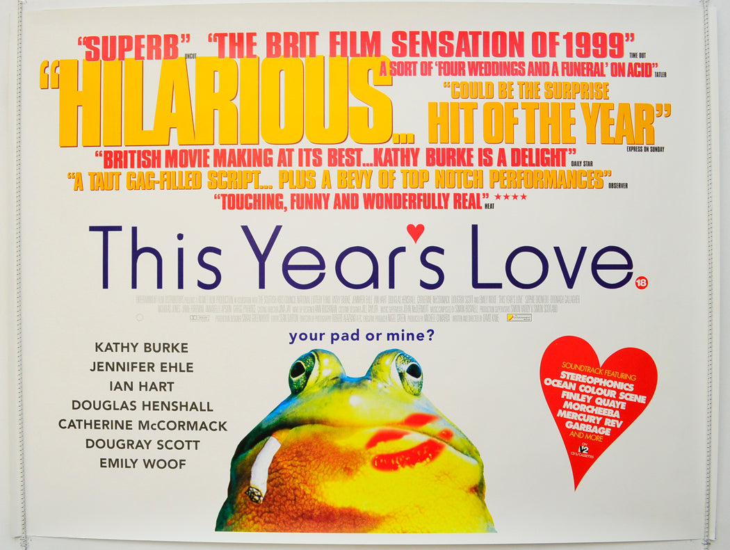 This Year's Love  Original British Quad Poster - Film Poster - Movie Poster 