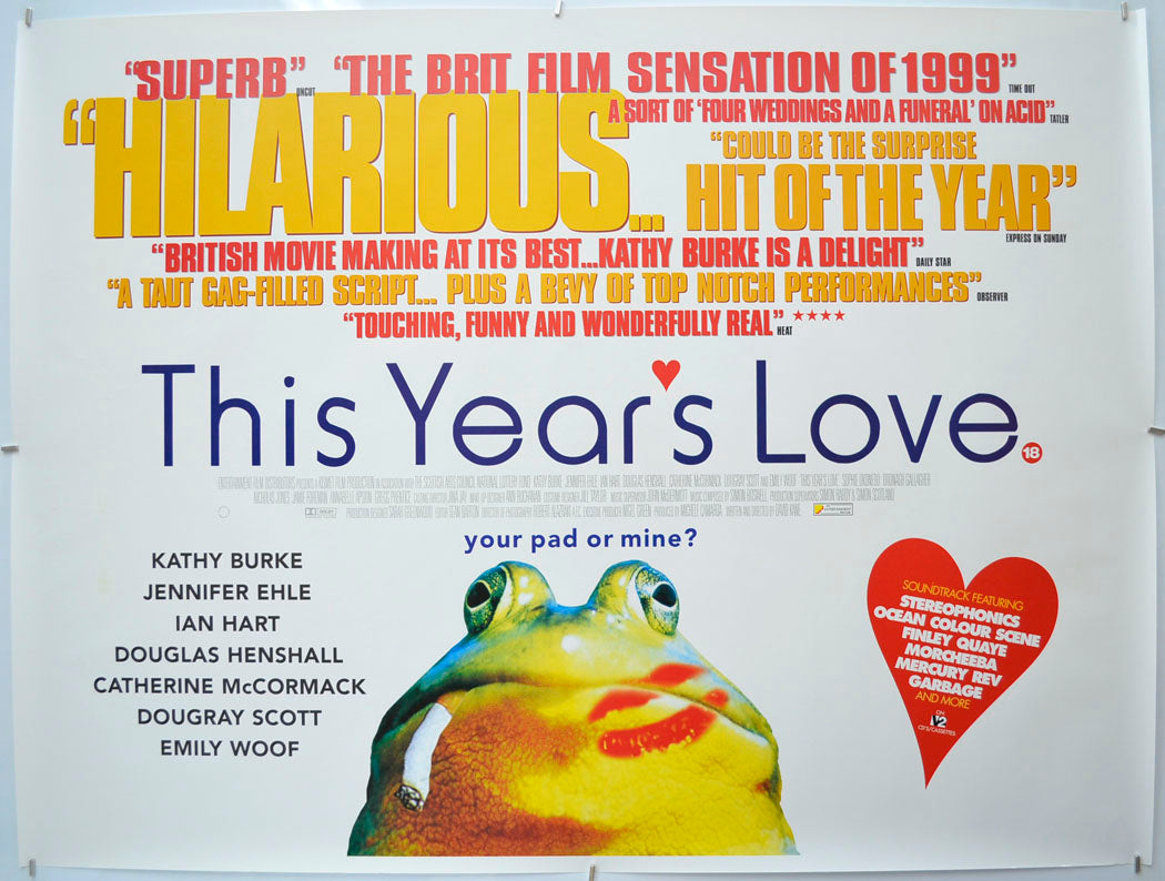 This Years Love Original Quad Poster - Film Poster - Movie Poster