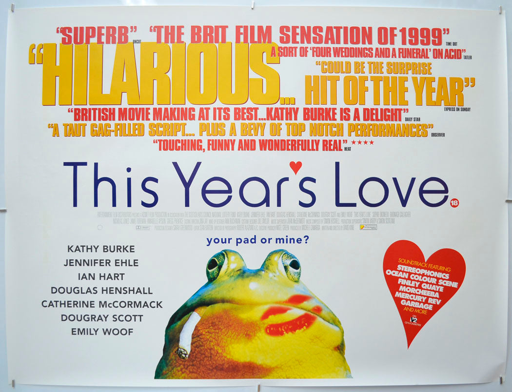 This Years Love Original Quad Poster - Film Poster - Movie Poster