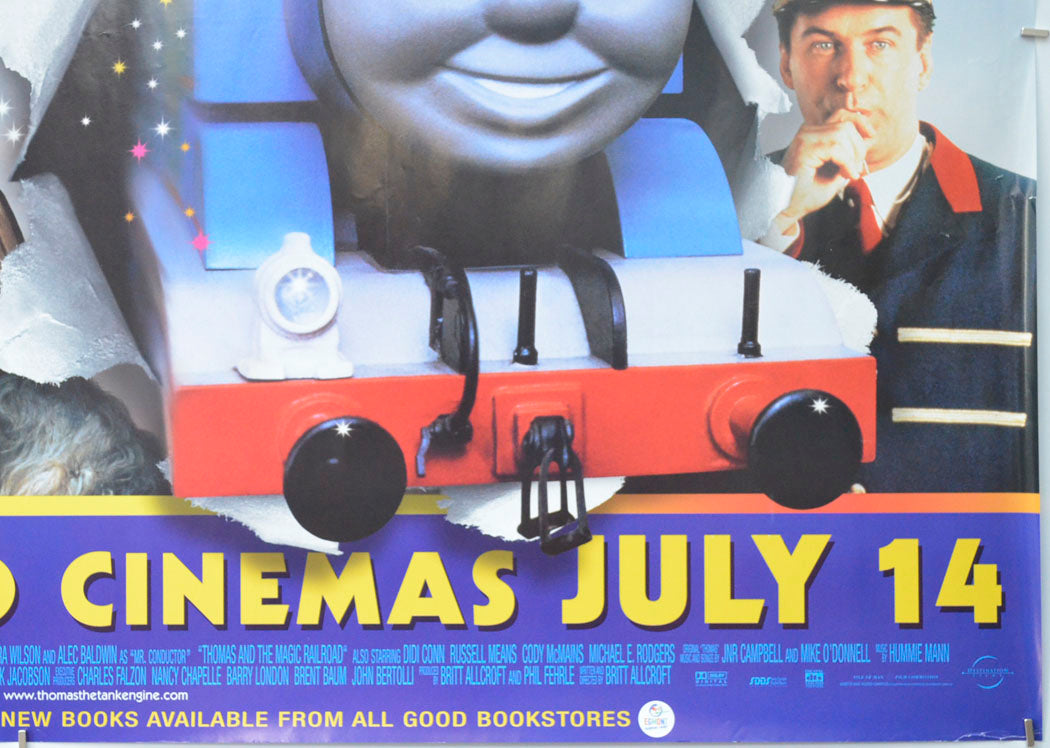 THOMAS AND THE MAGIC RAILROAD (Bottom Right) Cinema Quad Movie Poster 