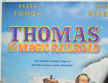 THOMAS AND THE MAGIC RAILROAD (Top Left) Cinema Quad Movie Poster 