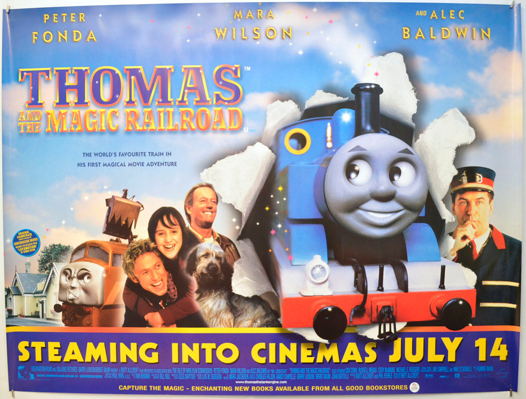 Thomas And The Magic Railroad Original Quad Poster - Film Poster - Movie Poster