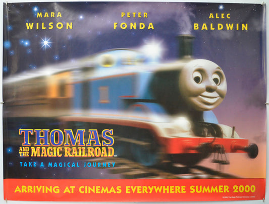 Thomas And The Magic Railroad (Teaser / Advance Version) Original Quad Poster - Film Poster - Movie Poster