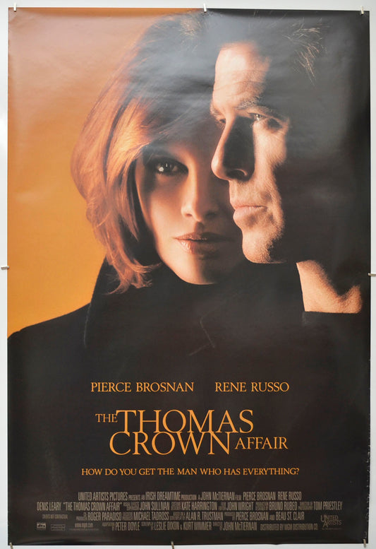 The Thomas Crown Affair Original One Sheet Poster - Film Poster - Movie Poster