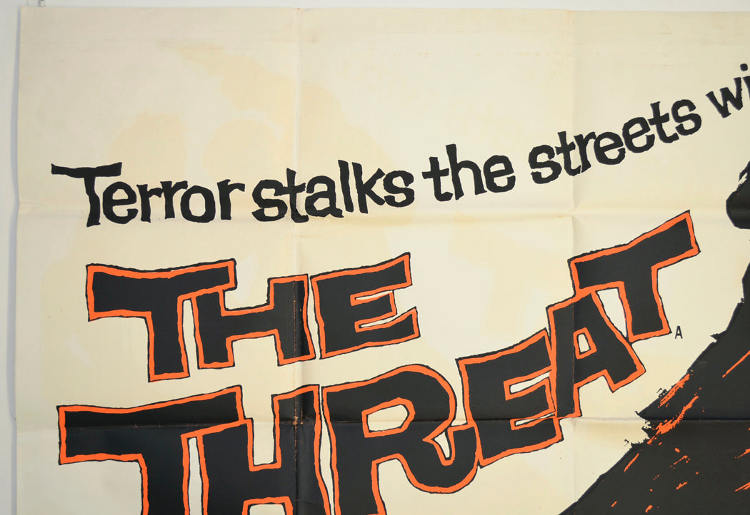 THE THREAT (Top Left) Cinema Quad Movie Poster 