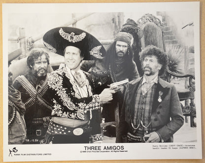 THREE AMIGOS (Still 3) Cinema Black and White Press Stills 