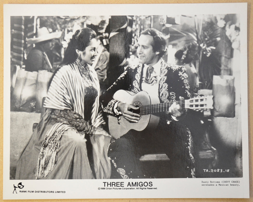 THREE AMIGOS (Still 6) Cinema Black and White Press Stills 