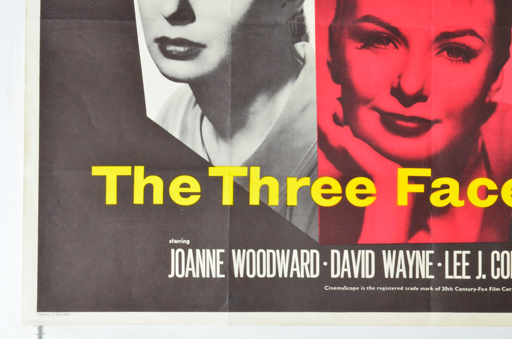 THE THREE FACES OF EVE (Bottom Left) Cinema Quad Movie Poster 