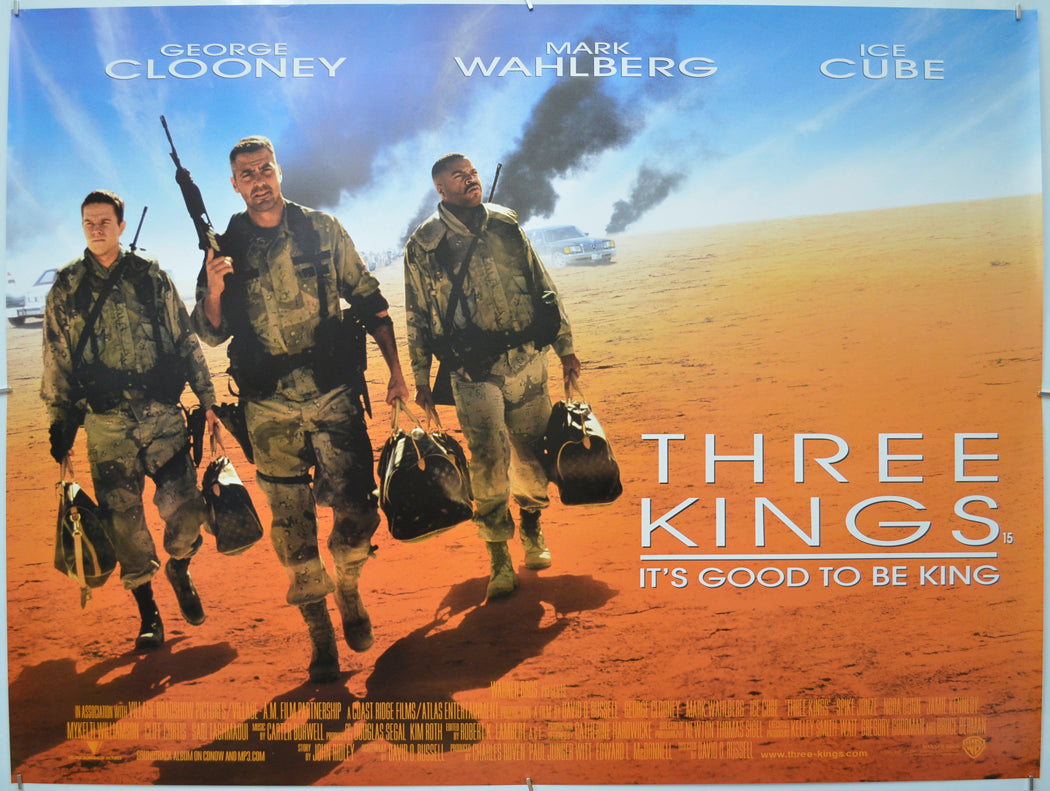 Three Kings - Original Quad Poster - Film Poster - Movie Poster