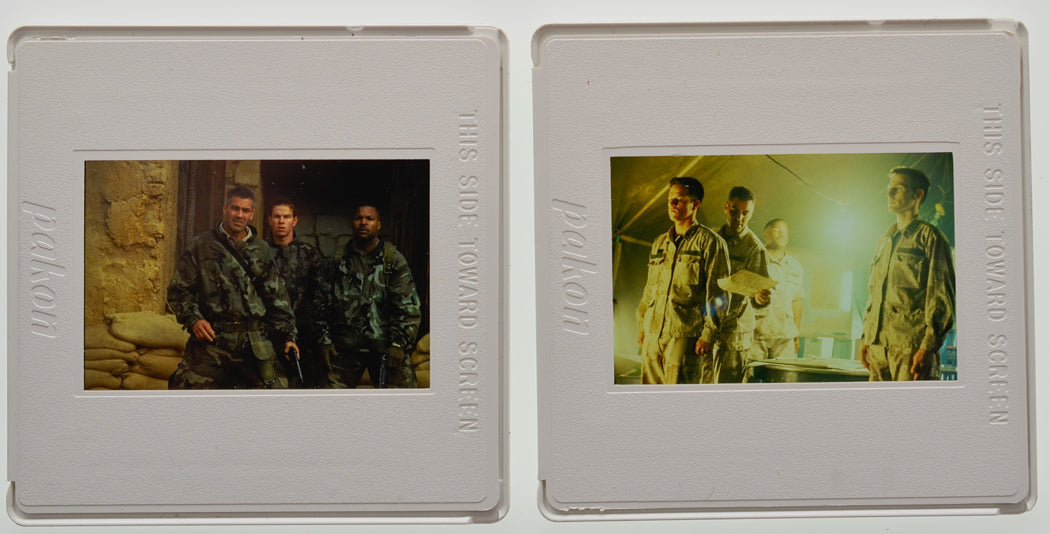 Three Kings (Back of Slides) Original 35mm Slides - Cinema Press Slides