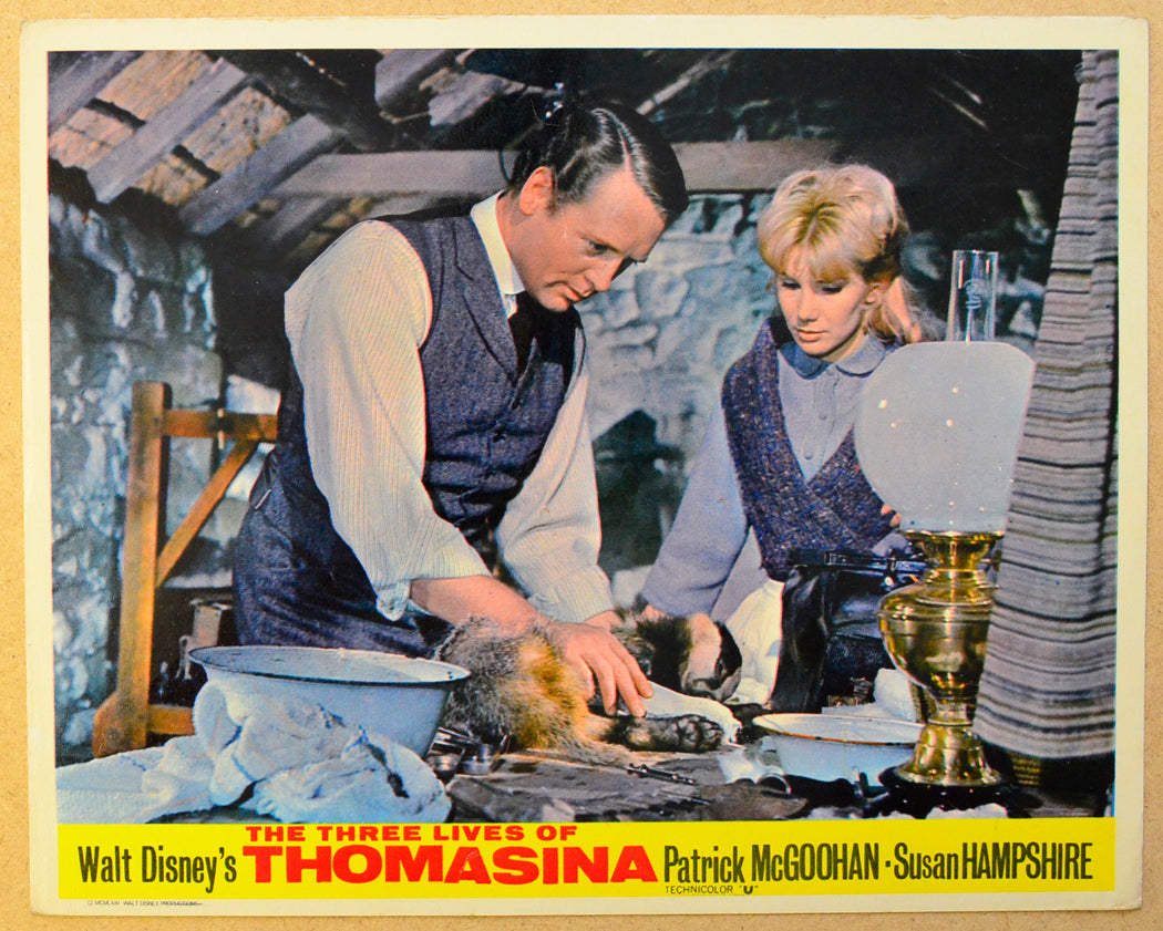 THE THREE LIVES OF THOMASINA (Card 4) Cinema Colour FOH Stills / Lobby Cards 