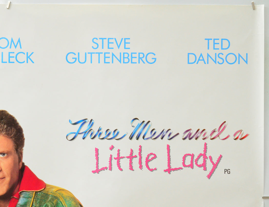 Three Men And A Little Lady (Top Right) Cinema Quad Movie Poster 