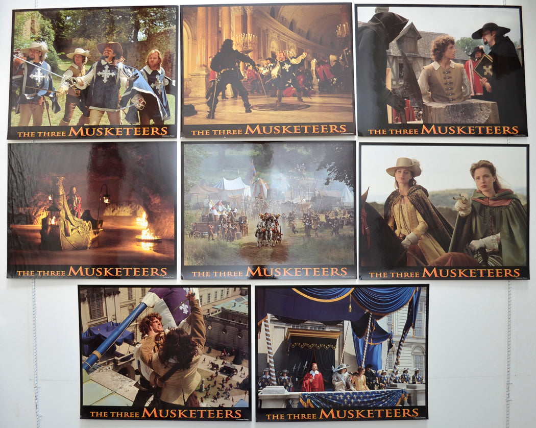 The Three Musketeers  Set of 8 Original Cinema Lobby Cards 