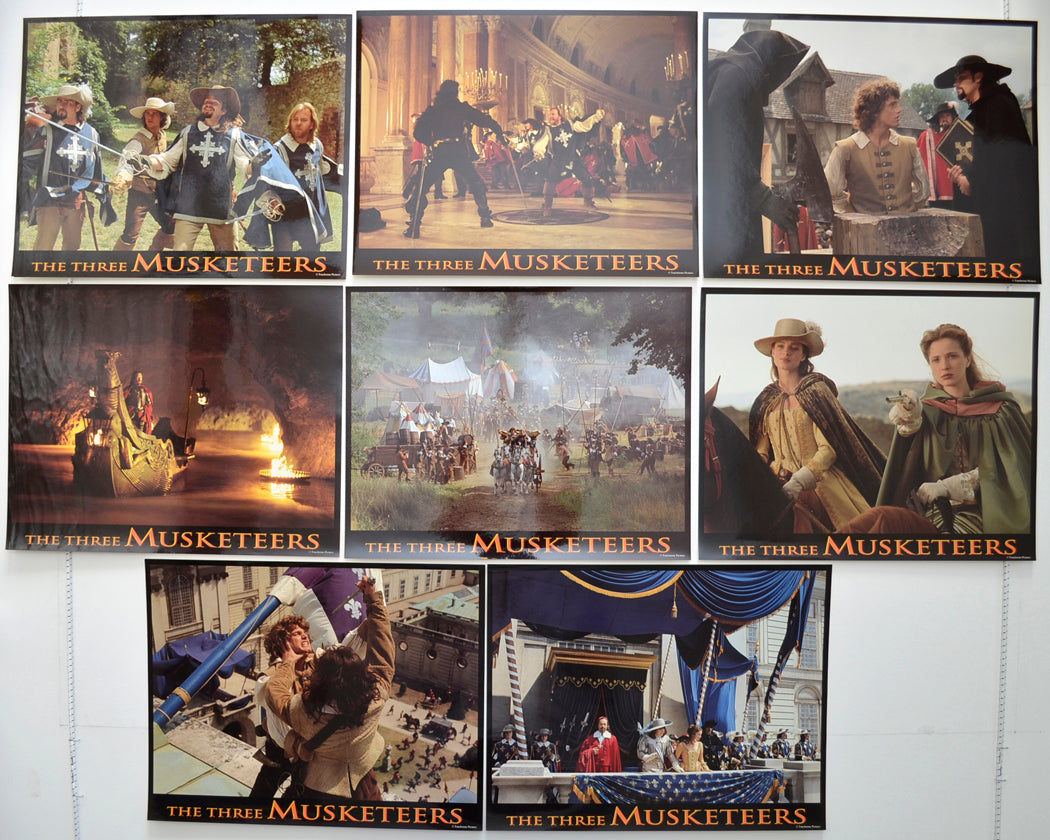 The Three Musketeers  Set of 8 Original Cinema Lobby Cards 