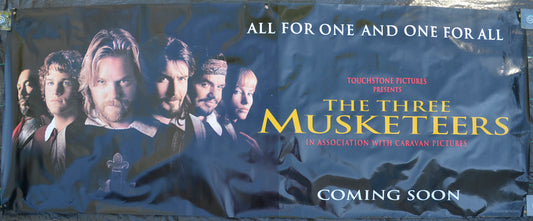 The Three Musketeers - Original Cinema Banner - Film Banner - Movie Banner - Vinyl Banner 