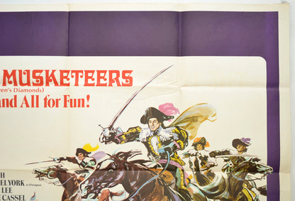 THE THREE MUSKETEERS (Top Right) Cinema Quad Movie Poster 