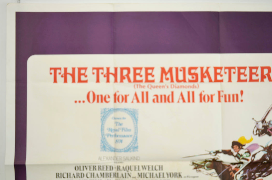 THE THREE MUSKETEERS (Top Left) Cinema Quad Movie Poster 