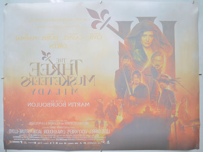 THE THREE MUSKETEERS: MILADY (Back) Cinema Quad Movie Poster 