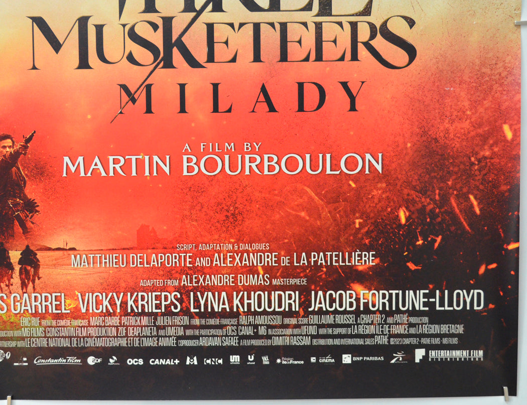 THE THREE MUSKETEERS: MILADY (Bottom Right) Cinema Quad Movie Poster 