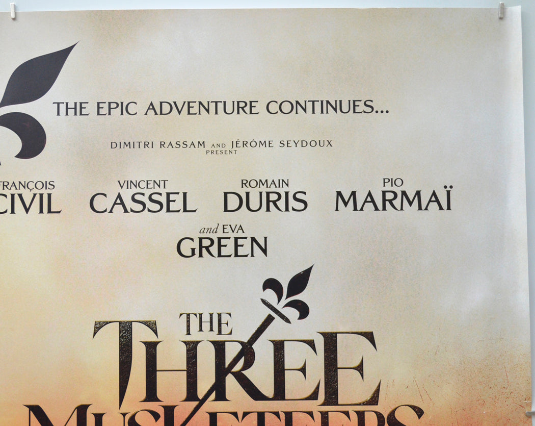 THE THREE MUSKETEERS: MILADY (Top Right) Cinema Quad Movie Poster 