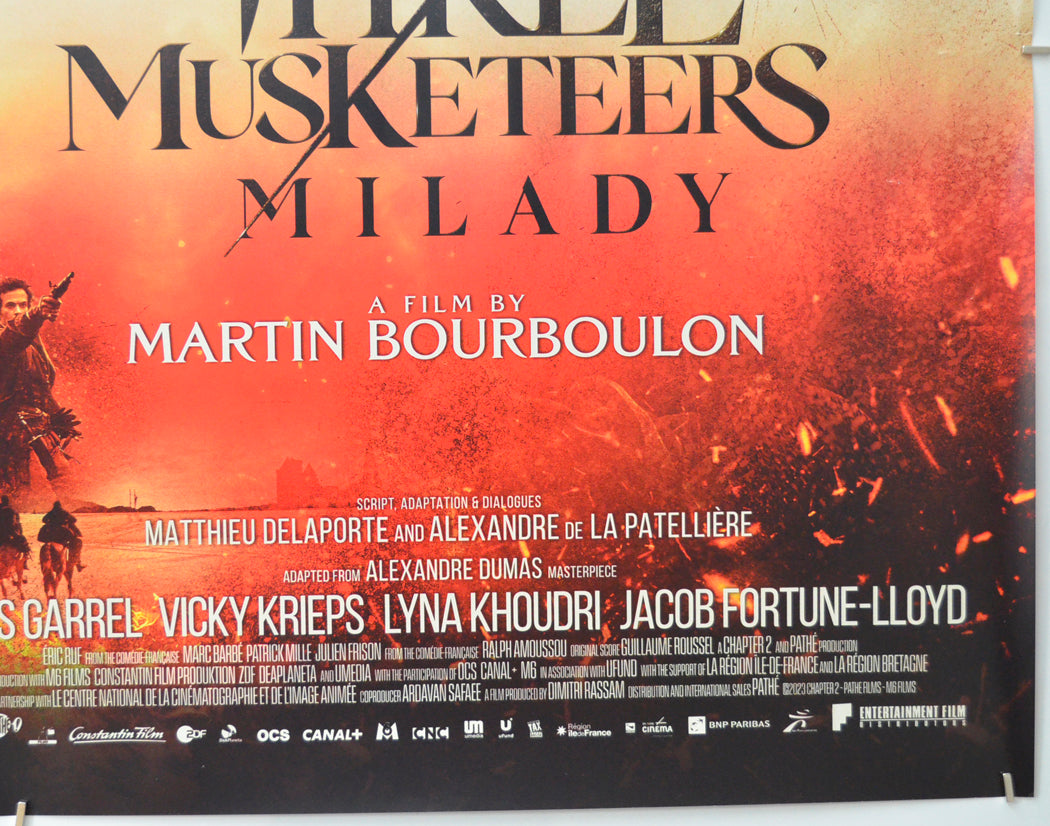 THE THREE MUSKETEERS: MILADY (Bottom Right) Cinema Quad Movie Poster 