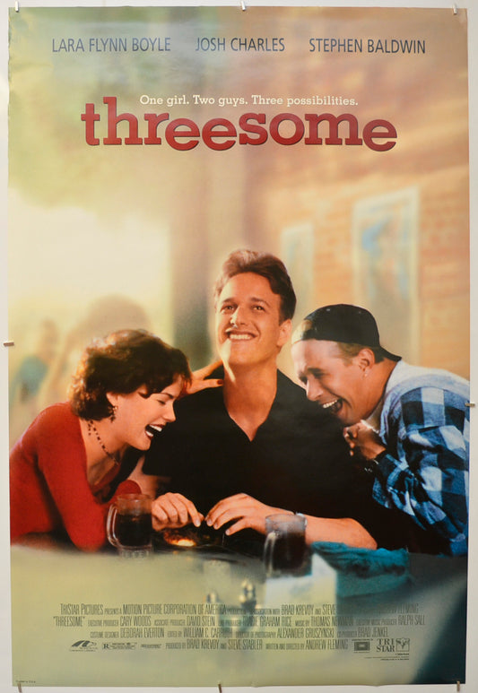 Threesome Original One Sheet Poster - Film Poster - Movie Poster