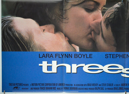 THREESOME (Bottom Left) Cinema Quad Movie Poster 