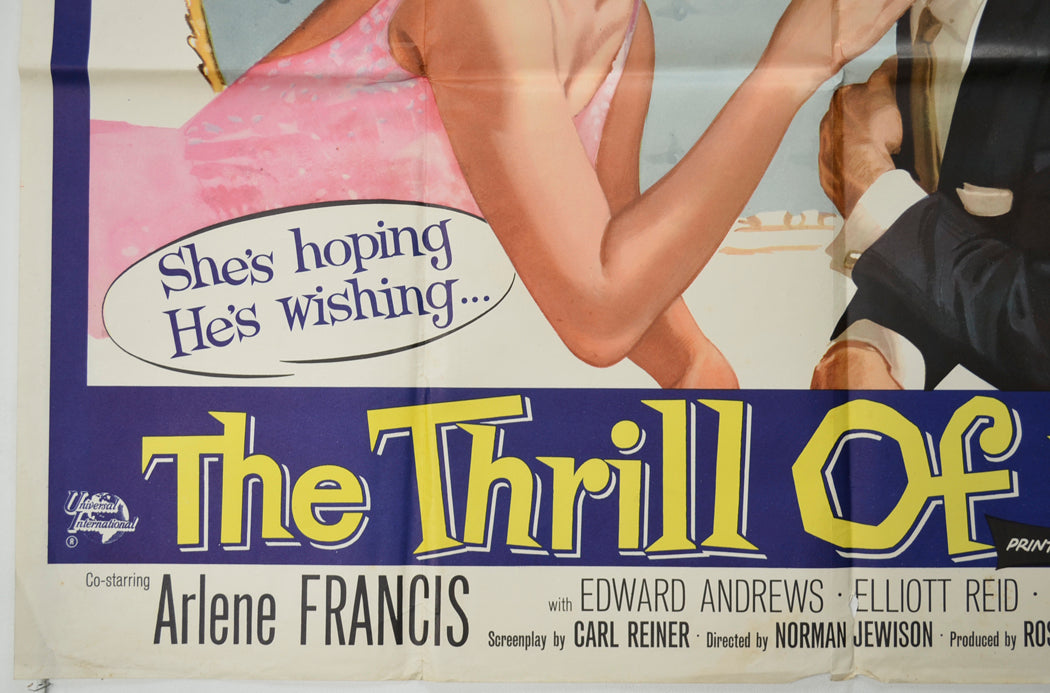 THE THRILL OF IT ALL (Bottom Left) Cinema Quad Movie Poster 