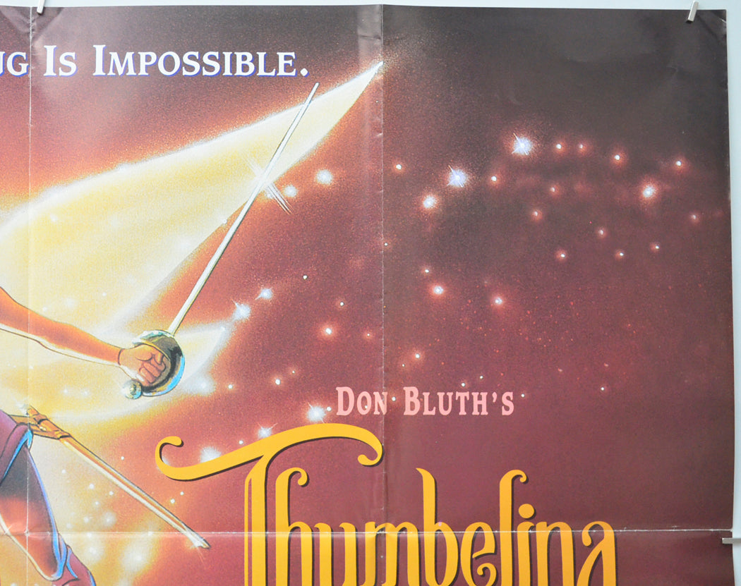 THUMBELINA (Top Right) Cinema Quad Movie Poster 