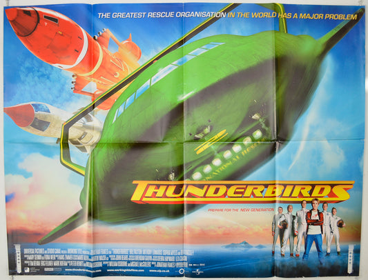 Thunderbirds   Original Quad Poster - Film Poster - Movie Poster 