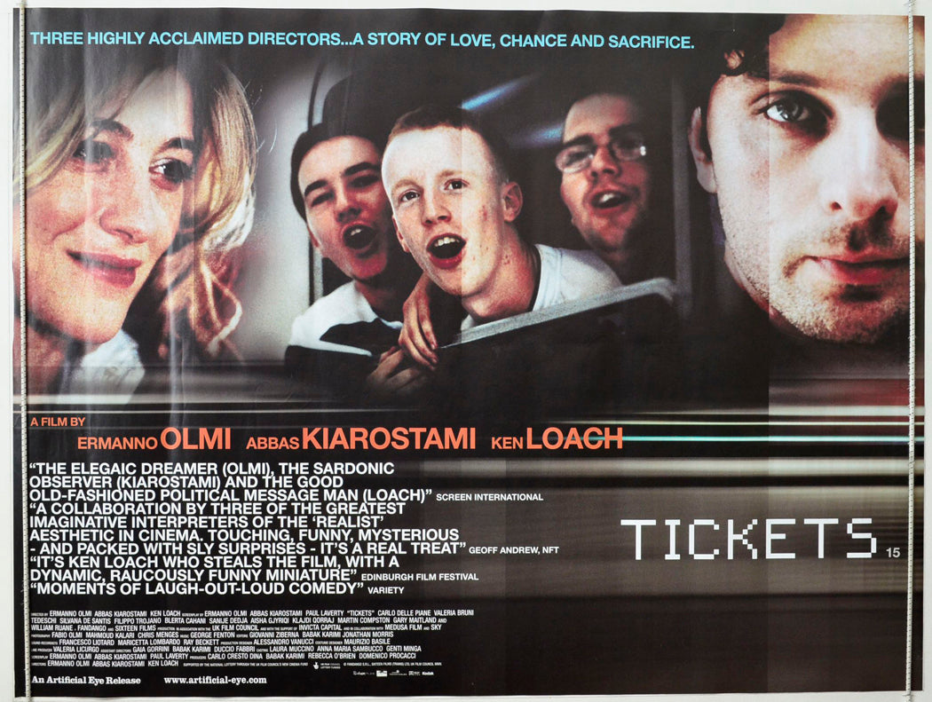 Tickets Original British Quad Poster - Movie Poster