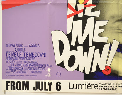 TIE ME UP TIE ME DOWN (Bottom Left) Cinema Quad Movie Poster 