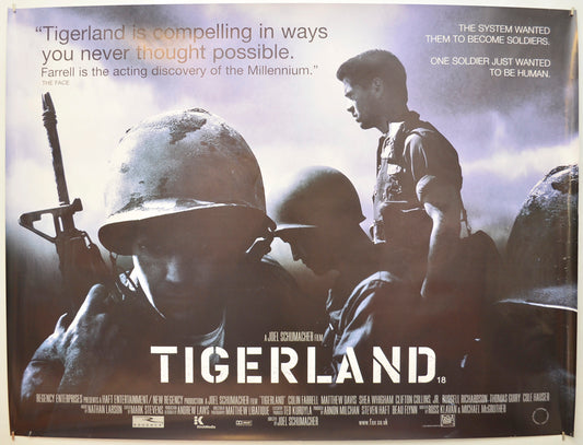 Tigerland Original Quad Poster - Film Poster - Movie Poster