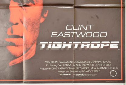 TIGHTROPE (Bottom Right) Cinema Quad Movie Poster 