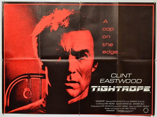 Tightrope - Original Quad Poster - Film Poster - Movie Poster
