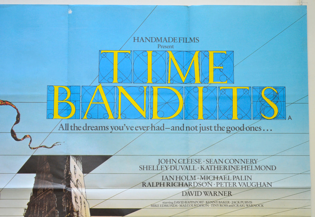 TIME BANDITS (Top Right) Cinema Quad Movie Poster 