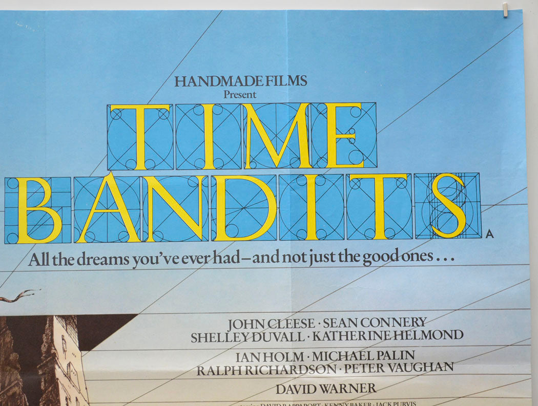 TIME BANDITS (Top Right) Cinema Quad Movie Poster 