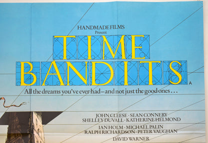 TIME BANDITS (Top Right) Cinema Quad Movie Poster 