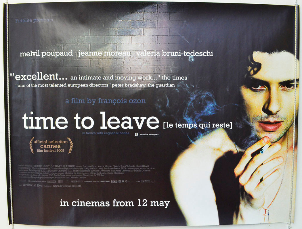 Time To Leave  (a.k.a. Le Temps Qui Reste)   Original British Quad Poster - Film Poster - Movie Poster 