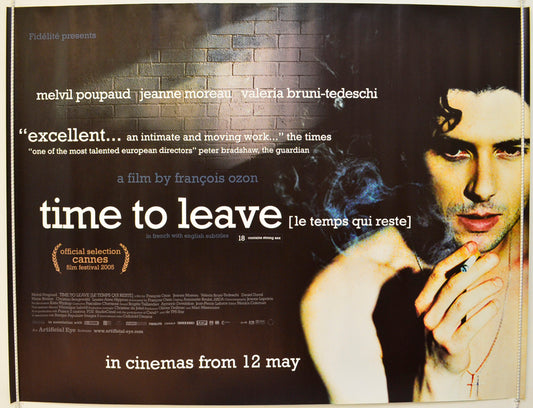 Time To Leave  Original British Quad Poster - Film Poster - Movie Poster 